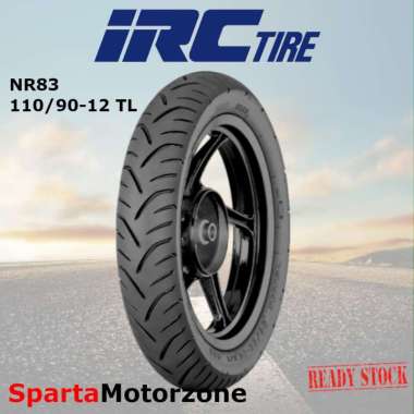 Ban Motor IRC 110/90-12 NR83 TUBELESS (Ban belakang Scoopy)
