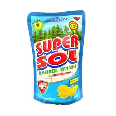 Jual SUPERSOL Karbol Cairan Pembersih Lantai 800 mL 