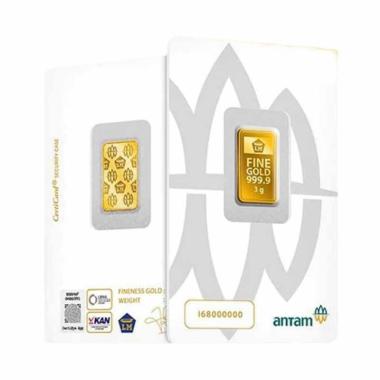 Jual Antam Logam Mulia [10 g] Online September 2020