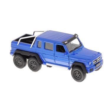 Jual Welly Mercedez Bnz G63 AMG 6x6 Diecas - Blue [1 : 34 
