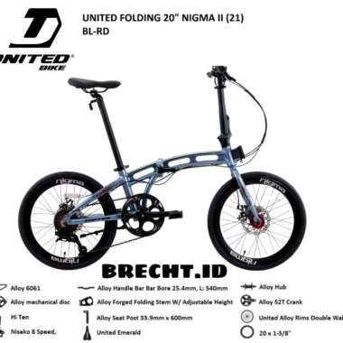 Jual United Bike Sepeda Gunung MTB 27,5-24SP G M-347 (20