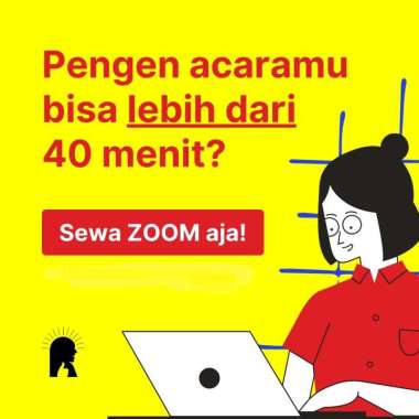 Jual Sewa Zoom Meeting (PRO ACCOUNT) Harian Unlimited
