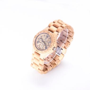 Jual Jam Tangan Kayu Mahoni Woodka - Harga Menarik 