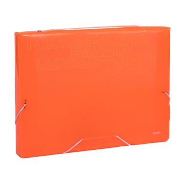 Jual Bantex PP Jolly Bright Document Box Folio - Orange
