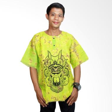 Jual Batik Alhadi KPT001-24 Kaos Bali Batik Atasan Pria