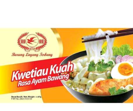Burung Layang - Kwetiau Kuah Ayam Bawang