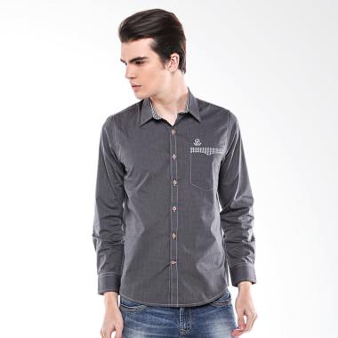 Jual Johnwin - Kemeja Formal - Kemeja Pria - Polos - Putih - Regular
