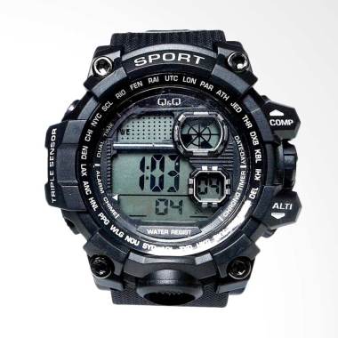 jual qnq digital sport jam tangan pria black 8890 jual qnq digital sport jam tangan pria black 8890