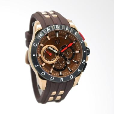 Jual Charles Jourdan 1034-1542M Rubber Strap Jam Tangan 