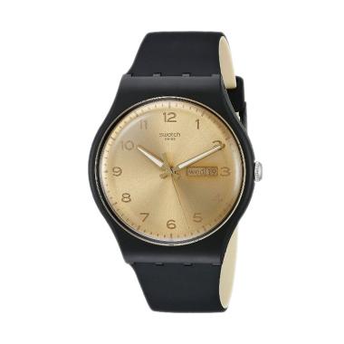 Jual Swatch Golden Friend Jam Tangan Pria - Hitam SUOB716