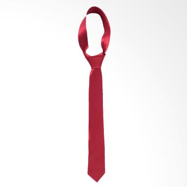 Jual Elfs Shop Slim Formal Dasi Pria - Merah Online