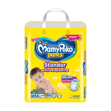 Harga Pampers Mamy Poko Ukuran M Isi 50 - Berbagai Ukuran