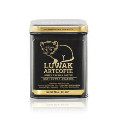 Promo Artcofie Luwak Coffee Whole Bean Tin 100 Diskon 20% Di