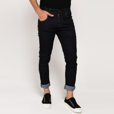 Jual Wrangler Icon Celana  Jeans Pria Dark Blue 