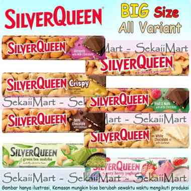 Jual Silver Queen Chunky Bar Box Murah - Update Harga Grosir Hari Ini