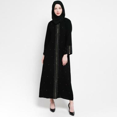 Model Baju  Gamis Abaya  Hitam  Anak Pandai