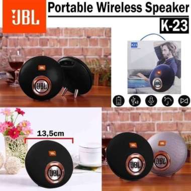 Jual Speaker Bluetooth K23 Portable Biru Original, Murah & Diskon