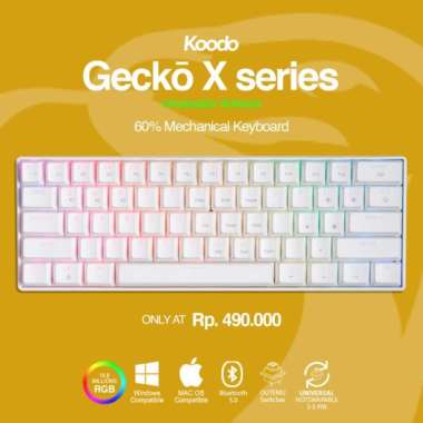 Jual Koodo Gecko 60 Layout Rgb Mechanical Keyboard Outemu Murah Juli