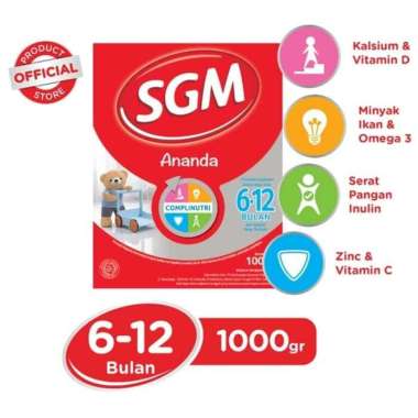 Jual SGM Amanda Complinutri Susu Formula [6-12 Bulan/ 1000