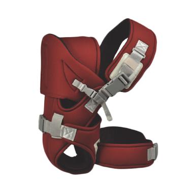 Jual Baby Scots BB-003 Gendongan Depan Bayi - Maroon Hitam