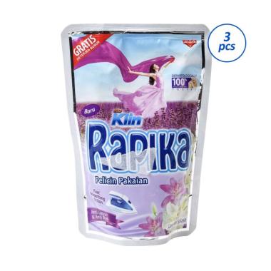 jual groceries rapika pelicin pakaian lavender splash pouch 400 ml x 3 pcs harga jual groceries rapika pelicin pakaian lavender splash pouch 400 ml x 3 pcs harga