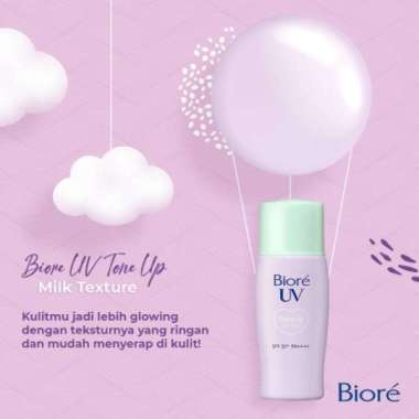 Biore Uv Tone Up Clear Skin Make Up Sunscreen Spf 50 Pa Lengkap Harga