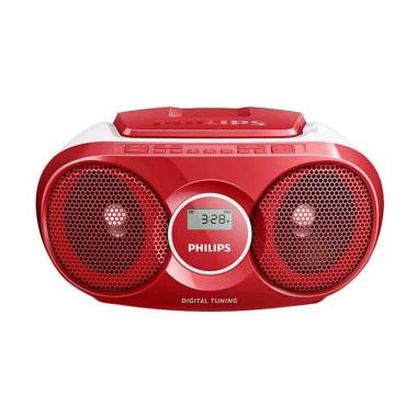 Jual Philips BoomBox AZ215R - Red Online - Harga 