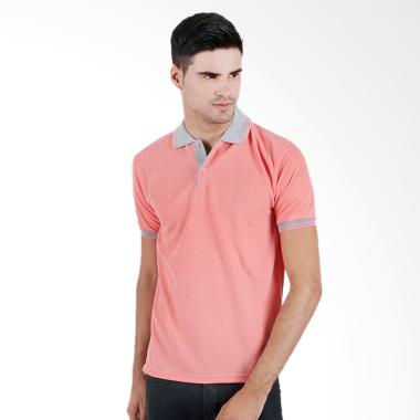 Jual VM Basic Kaos Polos Polo Shirt - Ungu Online November
