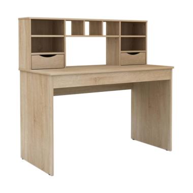 Jual JYSK Desk Albion Oak Meja Kantor [120 x 57 x 116 cm