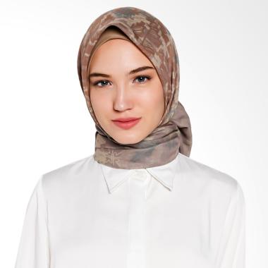 Jual Ria Miranda Guci Scarf Muslim - Brown Online - Harga 