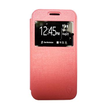 jual zagbox flip cover casing for vivo y21 pink jual zagbox flip cover casing for vivo y21 pink