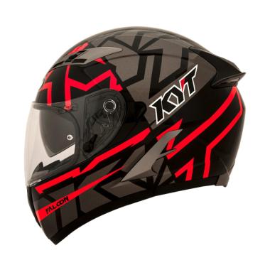 Jual KYT Vendetta 2 Faster Helm Full Face - Red Online 