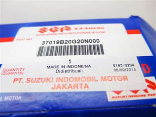 Suzuki Genuine Parts Kunci Kontak Suzuki Shogun 125 - Sp 2006 SGP Silver