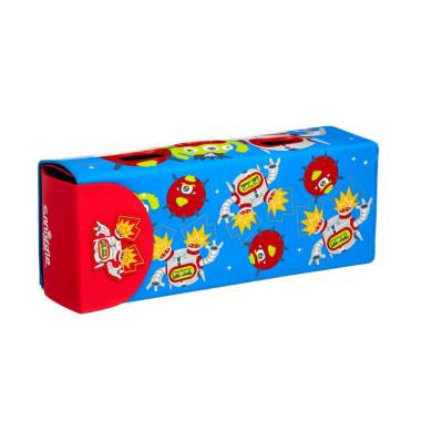 Jual Smiggle Scented Slider Pencil Case - Mid Blue Online