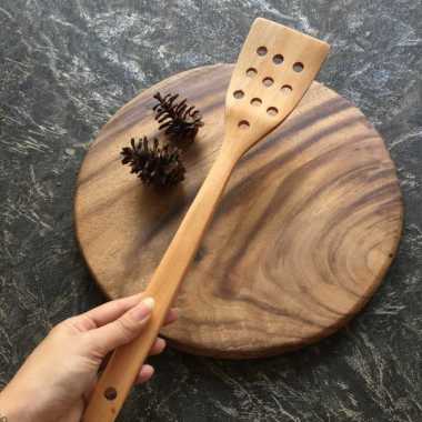 Ikea Rort Spatula Kayu Alat Masak Natural - Search Best 4K Wallpapers