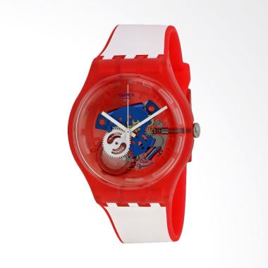 Jual Swatch SUOR102 Clownfish Red Bahan Tali Silikon Jam 