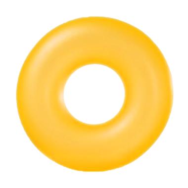 Jual Intex Neon Frost Tubes Ban Renang Anak - Kuning Murah