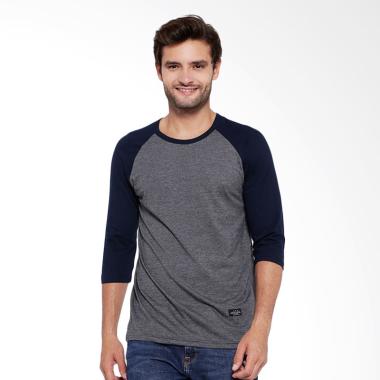 jual mpnic raglan lengan 3 4 jan kaos pria abu tua hitam harga kualitas terjamin jual mpnic raglan lengan 3 4 jan kaos pria abu tua hitam harga kualitas terjamin