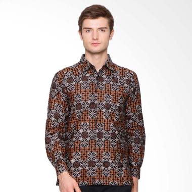 Jual Anakara Batik Men Long Sleeve Mirawa Kemeja Batik