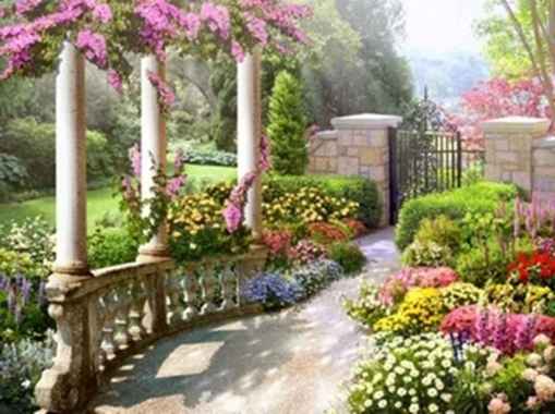 93+ Wallpaper Pemandangan Taman Bunga Images & Pictures - MyWeb