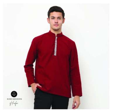 Jual Baju Kemeja Pria Lengan Panjang Merek Amk Terbaik Mei 2022 - Harga