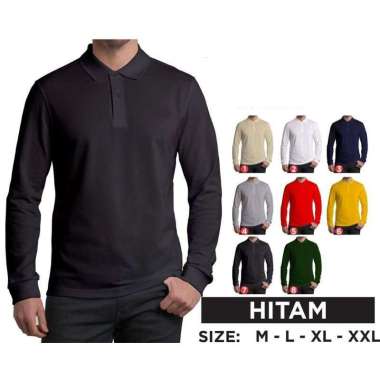 Jual Wangki Hitam Berkerah Polos Model Terbaru - Harga Promo Februari