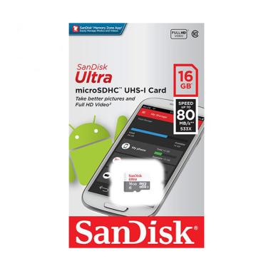 Jual Sandisk Original MicroSD Memory Card [16 GB] Murah