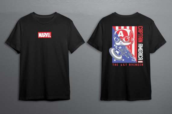 Jual Kaos Asli Pria Tulisan Usa Model Terbaru - Harga Promo November