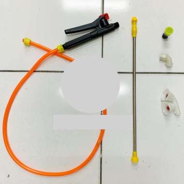 PAKET Selang gagang pencetan + stick + nozzle sprayer elektrik manual - Paket 1 Paket 1