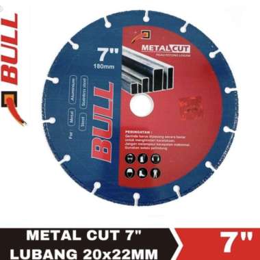 Batu potong besi/ grenda potong besi Metal Cut 7 BULL