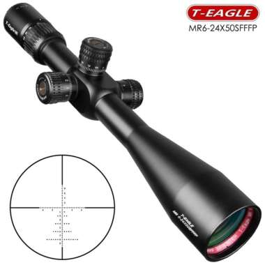Jual Teleskop T Eagle Mr 6 24 X50 Ffp Terlengkap & Original - Harga