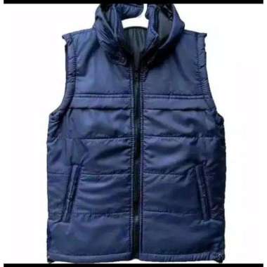 Rompi Motor Murah Rompi Polos Rompi Keren Biru - XL