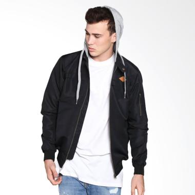 Jual HEMMEH Jaket Bomber Hoody Abu Kyoto Online Harga Jual HEMMEH Jaket Bomber Hoody Abu Kyoto Online Harga