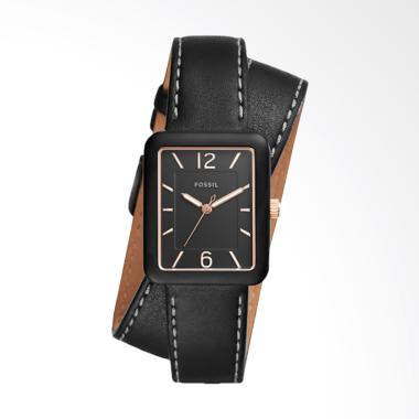 Jual Jam Tangan Wanita Fossil Black Gold Branded & 100% Original